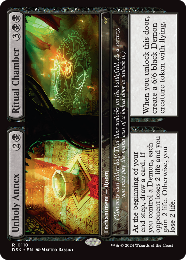 Unholy Annex // Ritual Chamber [Duskmourn: House of Horror] | Good Games Cannington