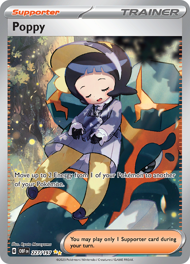 Poppy (227/197) [Scarlet & Violet: Obsidian Flames] | Good Games Cannington