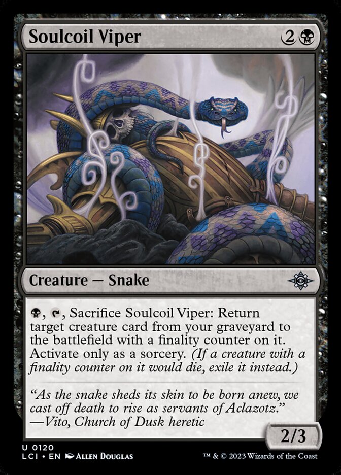Soulcoil Viper 120 (The Lost Caverns of Ixalan)  | Good Games Cannington