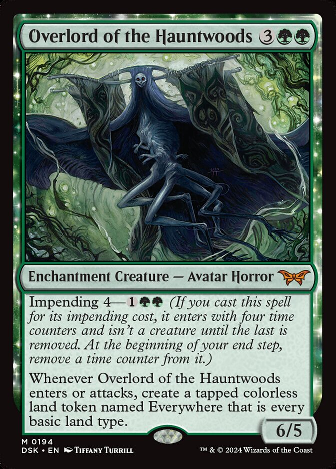 Overlord of the Hauntwoods 194 (Duskmourn: House of Horror)  | Good Games Cannington