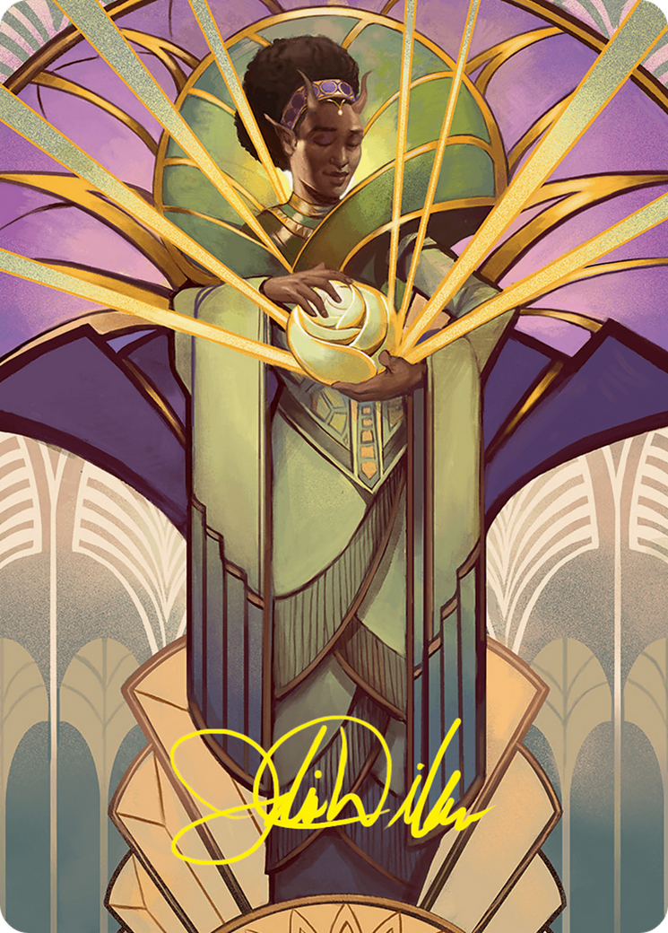 Bloom Tender Art Card (54/54) (Gold-Stamped Signature) [Foundations Art Series] | Good Games Cannington