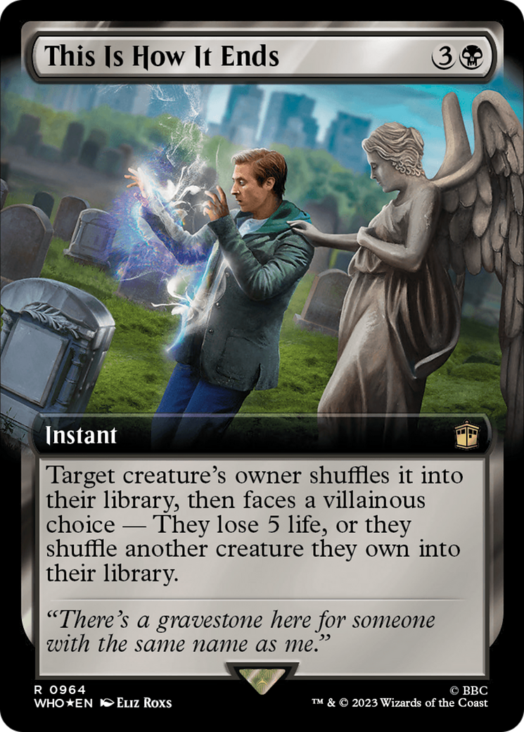 This Is How It Ends (Extended Art) (Surge Foil) [Doctor Who] | Good Games Cannington