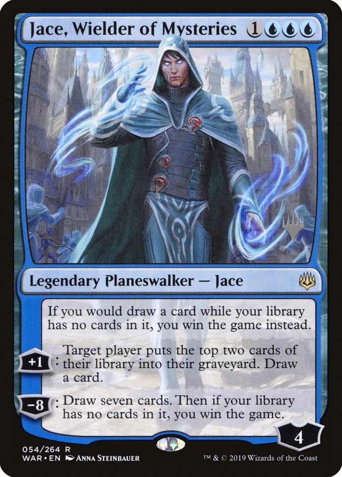 Jace, Wielder of Mysteries (Promo Pack) [War of the Spark Promos] | Good Games Cannington