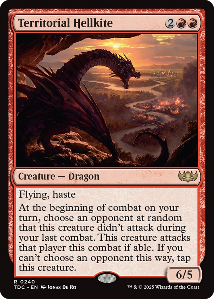 Territorial Hellkite [Tarkir: Dragonstorm Commander] | Good Games Cannington