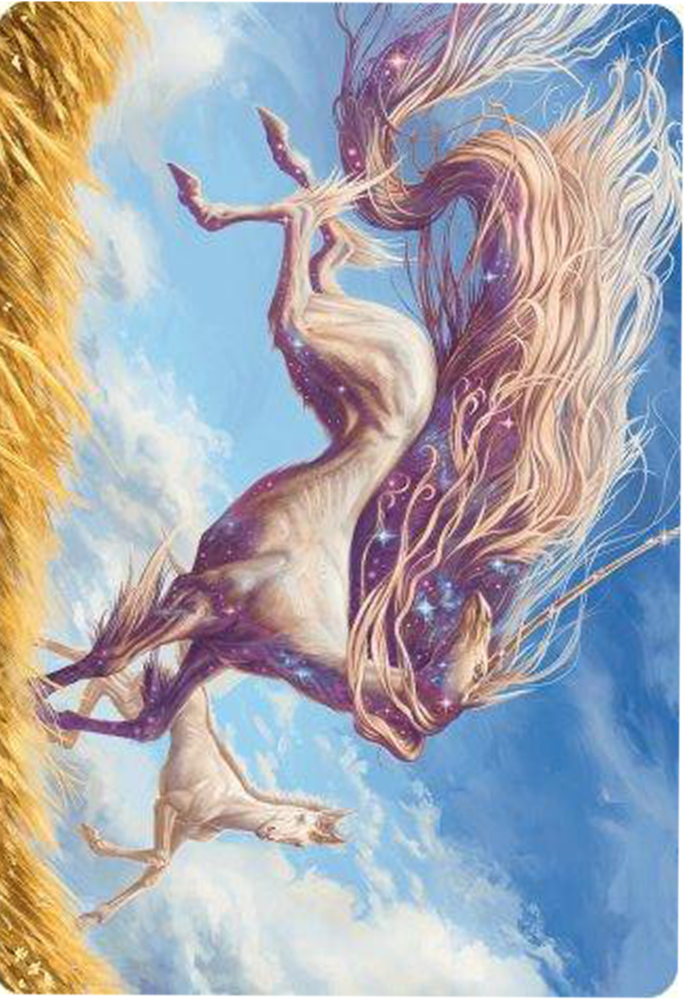 Nyxborn Unicorn Art Card [Modern Horizons 3 Art Series] | Good Games Cannington