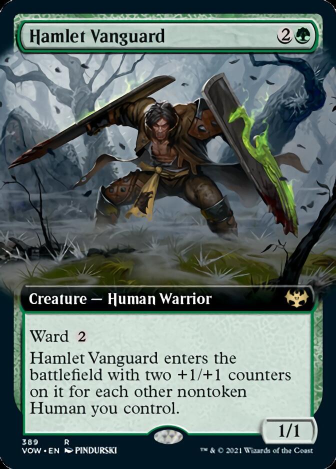 Hamlet Vanguard (Extended Art) [Innistrad: Crimson Vow] | Good Games Cannington