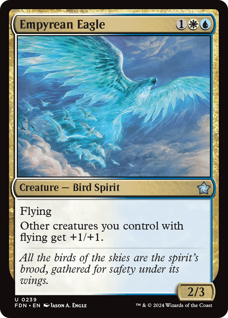 Empyrean Eagle [Foundations] | Good Games Cannington