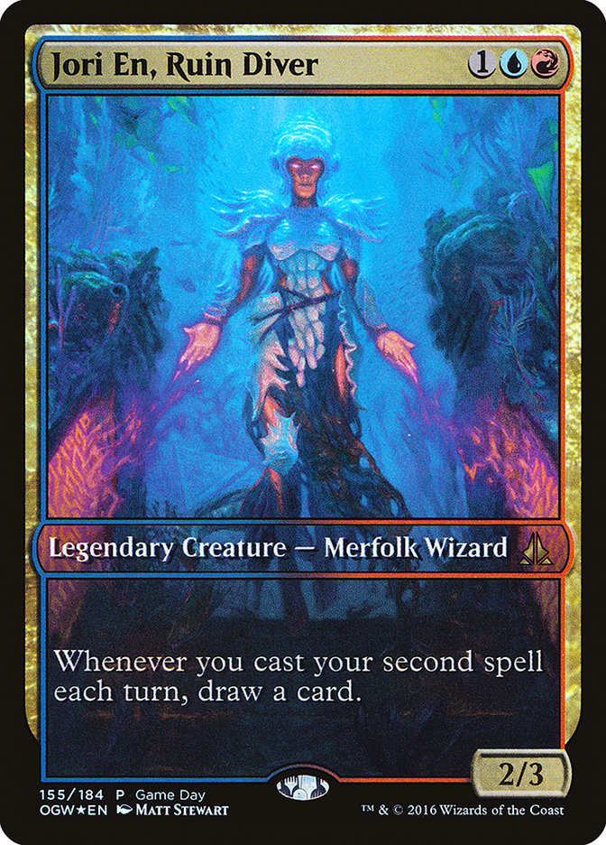 Jori En, Ruin Diver (Game Day) (Full Art) [Oath of the Gatewatch Promos] | Good Games Cannington