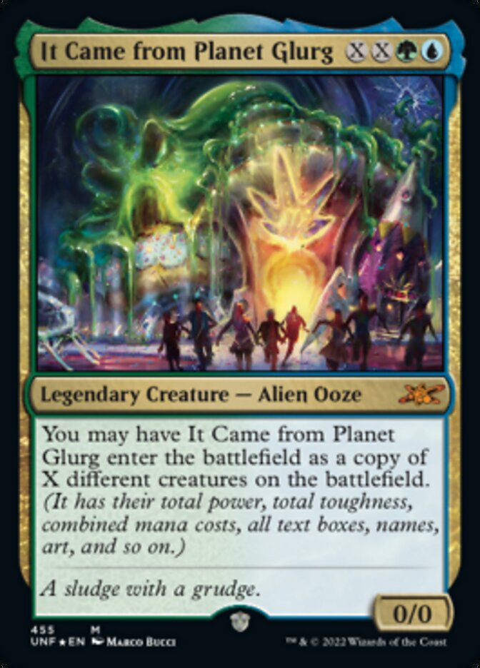 It Came from Planet Glurg (Galaxy Foil) [Unfinity] | Good Games Cannington
