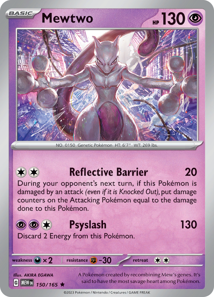 Mewtwo (150/165) [Scarlet & Violet 151] | Good Games Cannington
