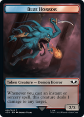 Spawn // Blue Horror Double-Sided Token [Warhammer 40,000 Tokens] | Good Games Cannington