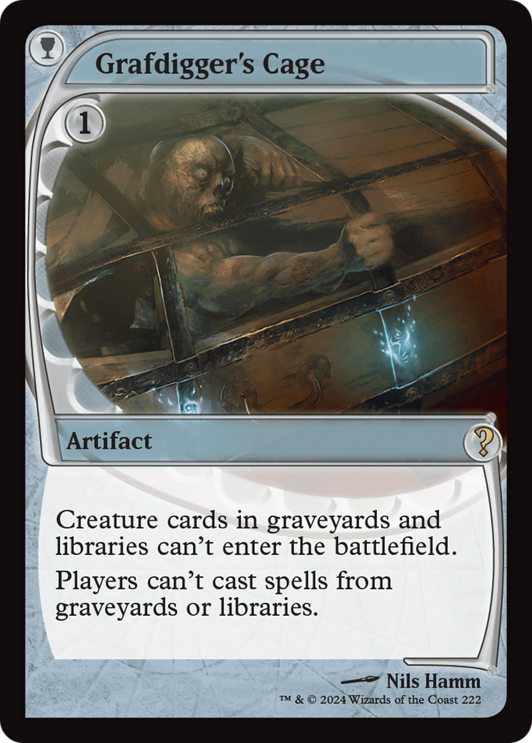 Grafdigger's Cage (Future Sight) [Mystery Booster 2] | Good Games Cannington