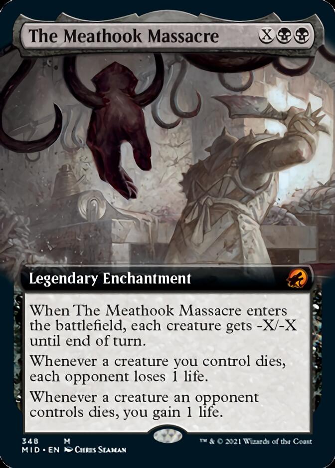 The Meathook Massacre (Extended Art) [Innistrad: Midnight Hunt] | Good Games Cannington