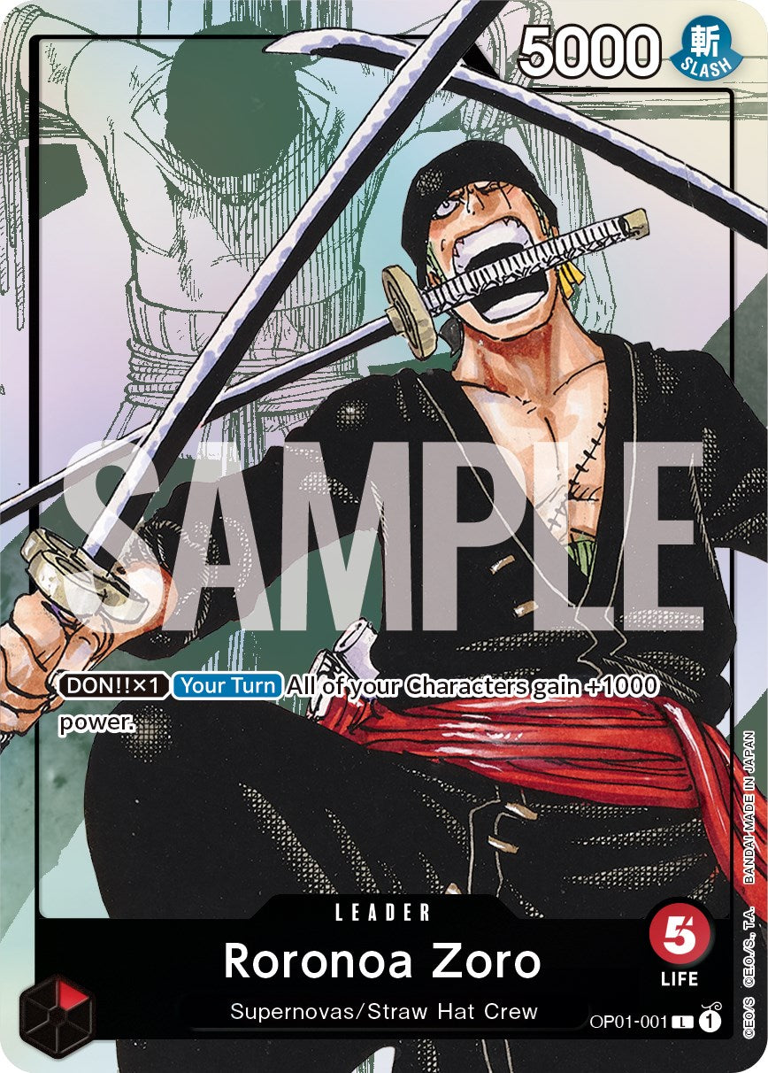 Roronoa Zoro (Alternate Art) [One Piece Promotion Cards] | Good Games Cannington