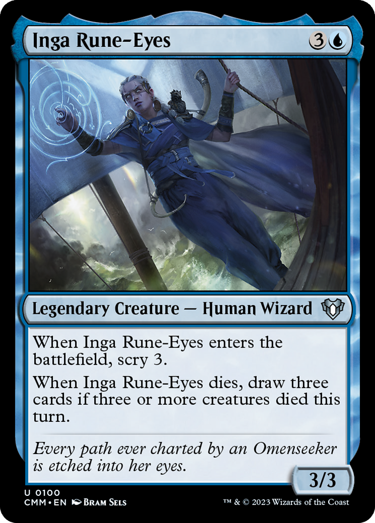 Inga Rune-Eyes [Commander Masters] | Good Games Cannington