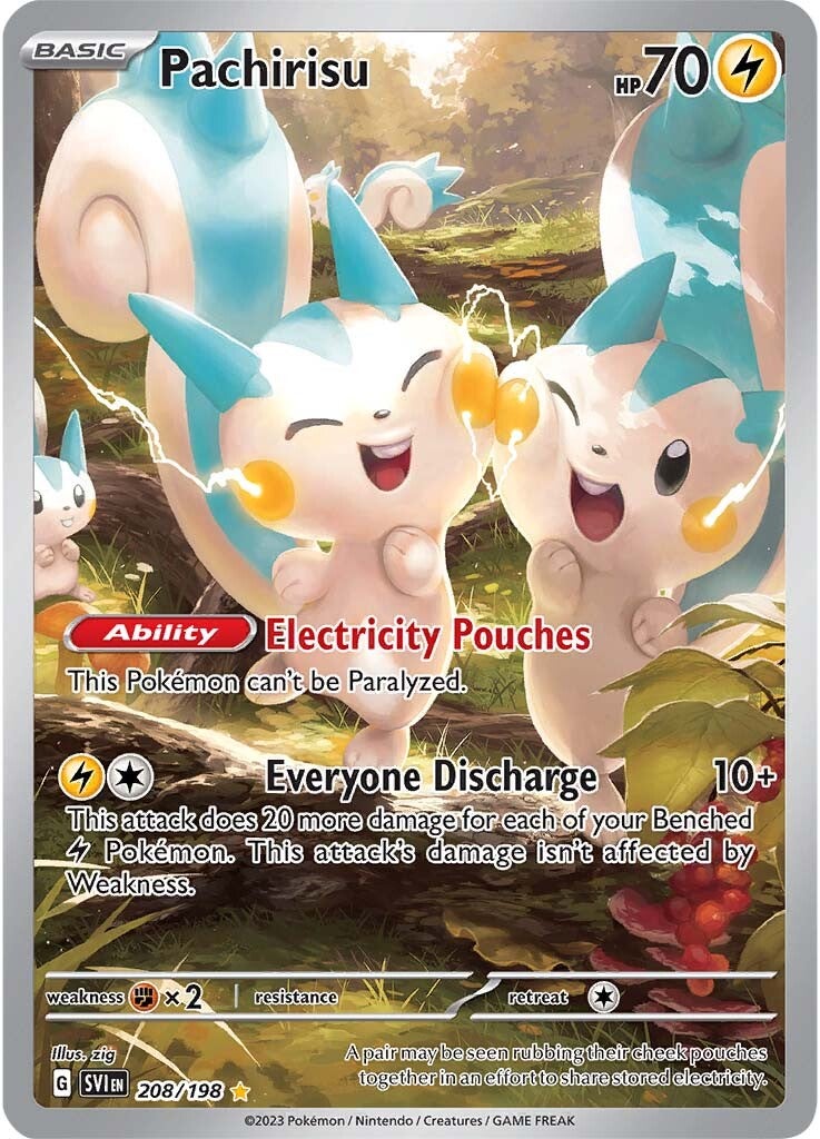 Pachirisu (208/198) [Scarlet & Violet: Base Set] | Good Games Cannington