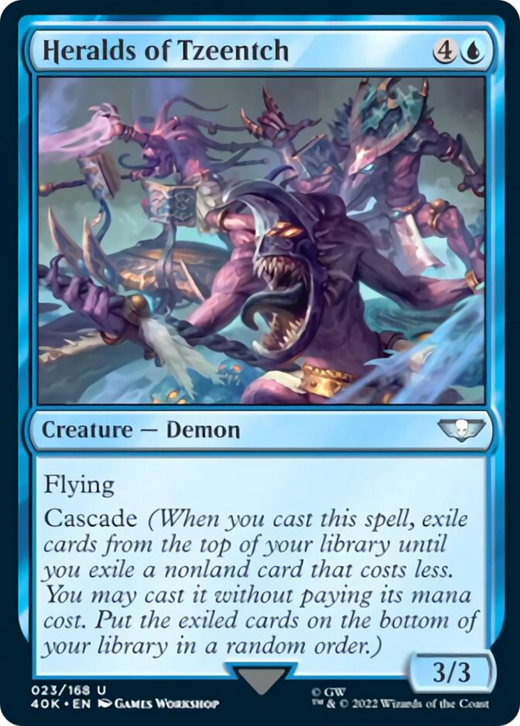 Heralds of Tzeentch (Surge Foil) [Warhammer 40,000] | Good Games Cannington