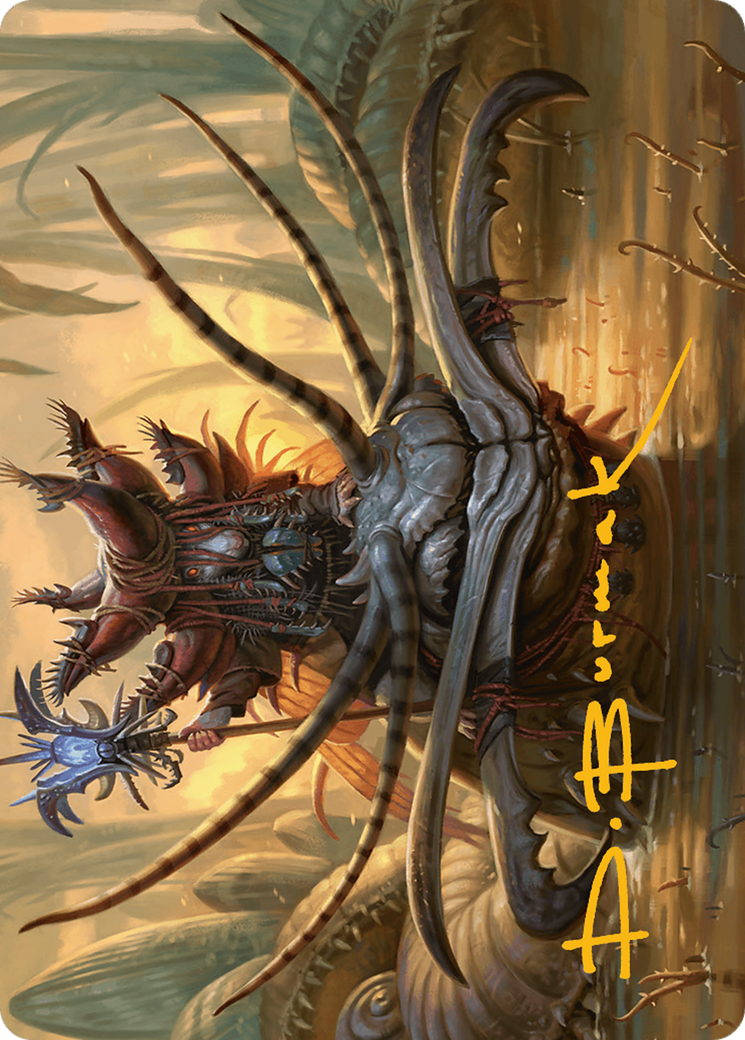 Wick's Patrol Art Card (Gold-Stamped Signature) [Bloomburrow Art Series] | Good Games Cannington