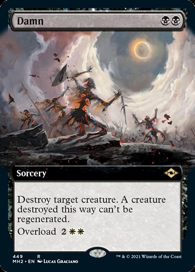 Damn (Extended Art) [Modern Horizons 2] | Good Games Cannington