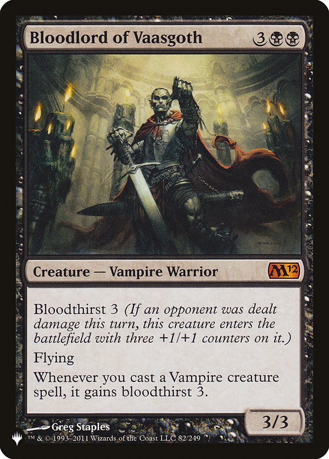 Bloodlord of Vaasgoth [The List] | Good Games Cannington