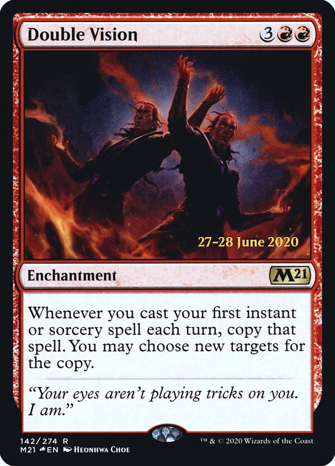 Double Vision [Core Set 2021 Prerelease Promos] | Good Games Cannington