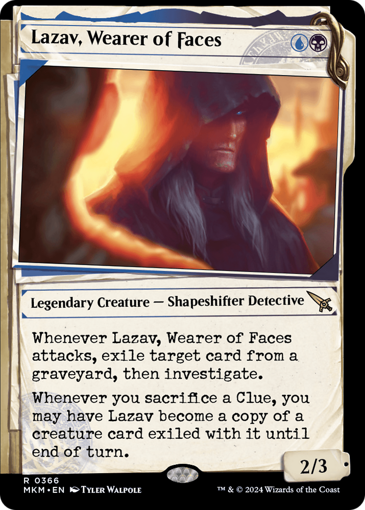Lazav, Wearer of Faces (Showcase) (0366) [Murders at Karlov Manor] | Good Games Cannington