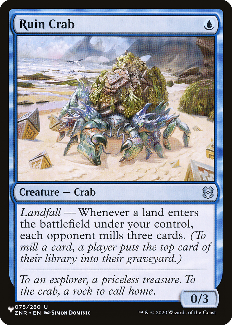 Ruin Crab [The List] | Good Games Cannington