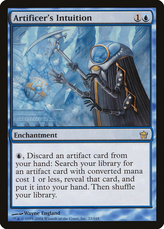 Artificer's Intuition 23/165 (Fifth Dawn)  | Good Games Cannington