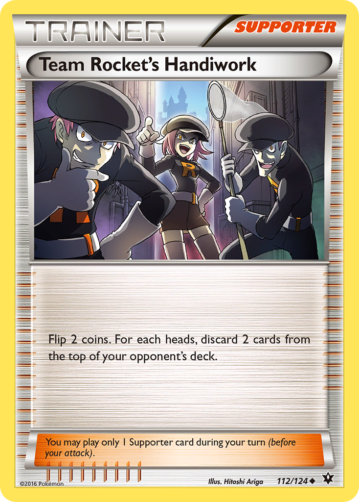 Team Rocket's Handiwork (112/124) [XY: Fates Collide] | Good Games Cannington