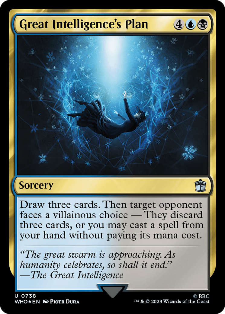 Great Intelligence's Plan (Surge Foil) [Doctor Who] | Good Games Cannington