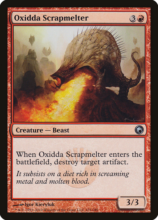 Oxidda Scrapmelter 101/249 (Scars of Mirrodin)  | Good Games Cannington
