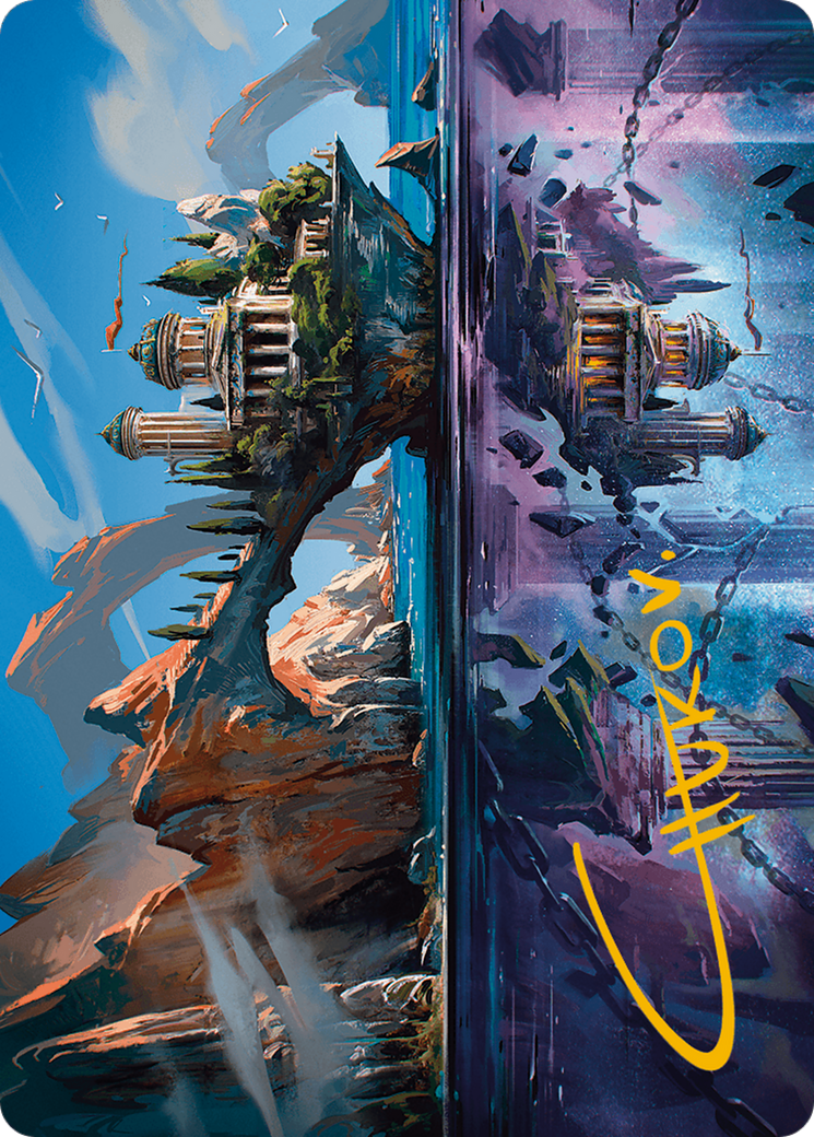 Copy Land Art Card (Gold-Stamped Signature) [Modern Horizons 3 Art Series] | Good Games Cannington