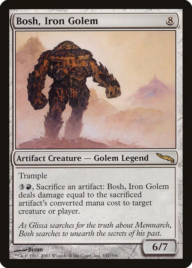 Bosh, Iron Golem 147/306 (Mirrodin)  | Good Games Cannington