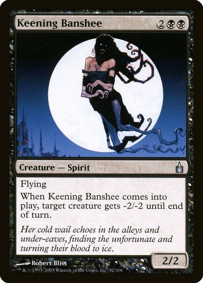 Keening Banshee 92/306 (Ravnica: City of Guilds)  | Good Games Cannington