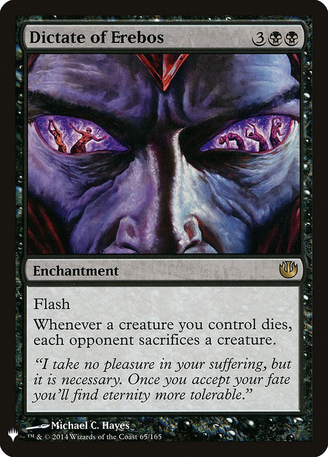 Dictate of Erebos [Mystery Booster] | Good Games Cannington