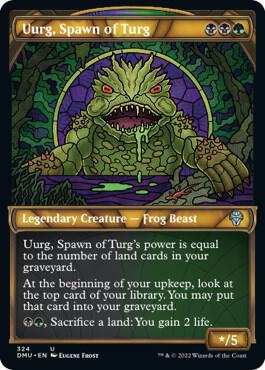 Uurg Spawn of Turg Showcase 324 (Dominaria United)  | Good Games Cannington