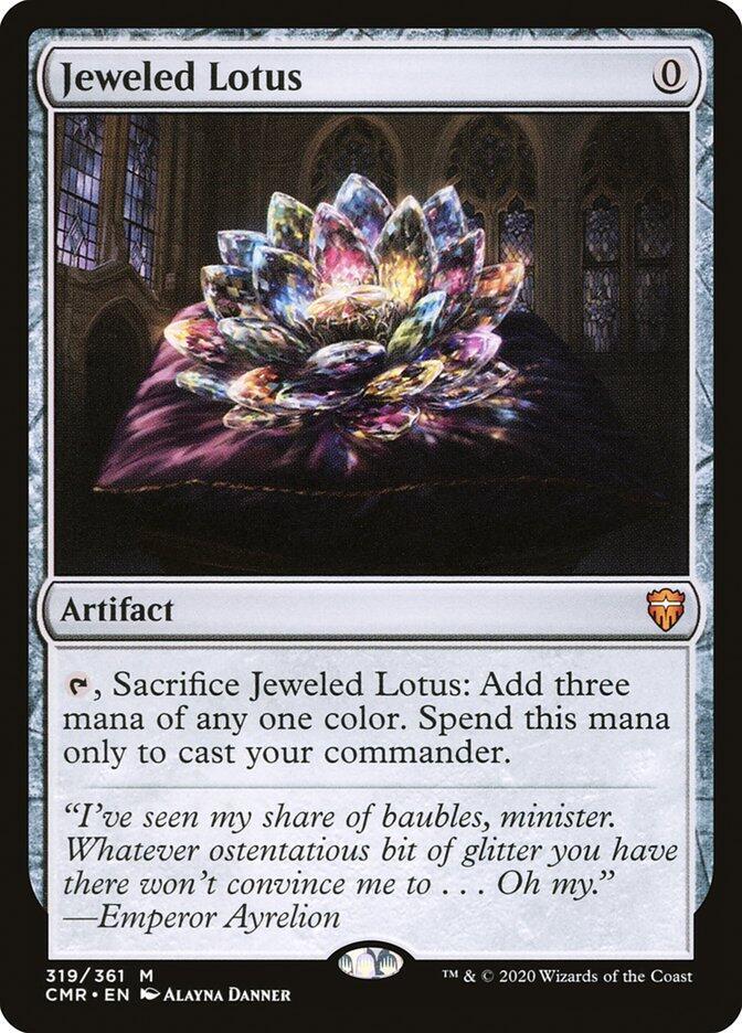Jeweled Lotus 319 (Commander Legends)  - Foil | Good Games Cannington
