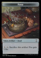 Food // Citizen Double-Sided Token [Streets of New Capenna Commander Tokens] | Good Games Cannington