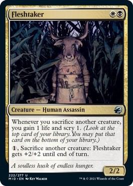 Fleshtaker 222 (Innistrad: Midnight Hunt)  | Good Games Cannington