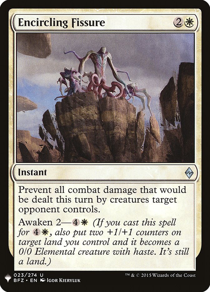 Encircling Fissure [Mystery Booster] | Good Games Cannington
