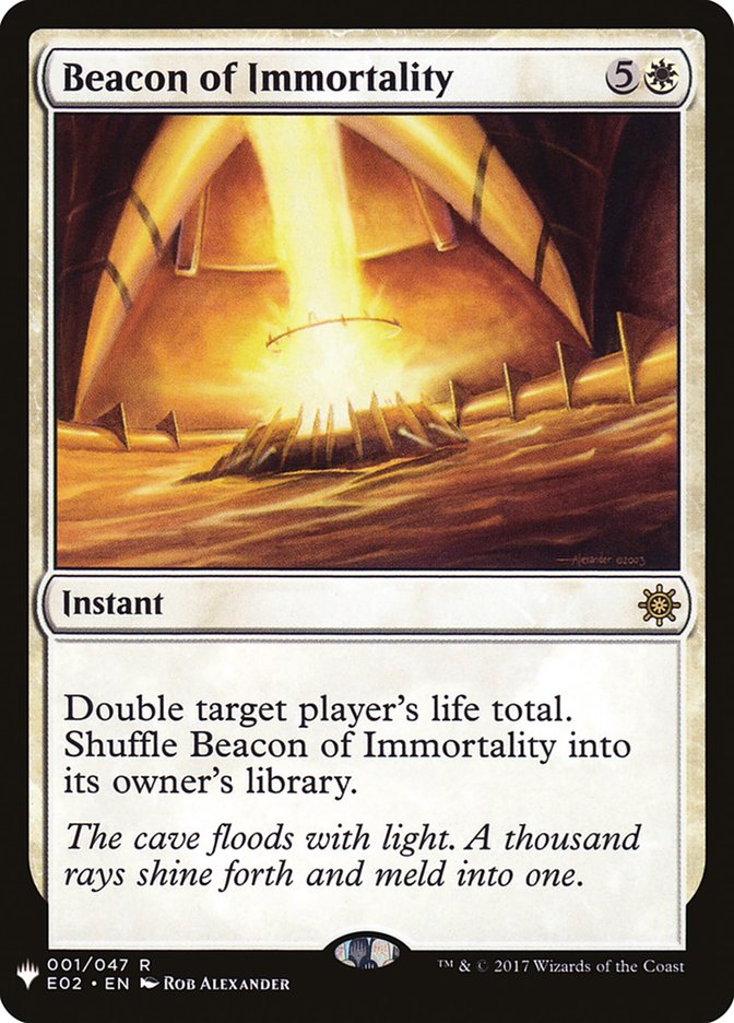 Beacon of Immortality [Mystery Booster] | Good Games Cannington