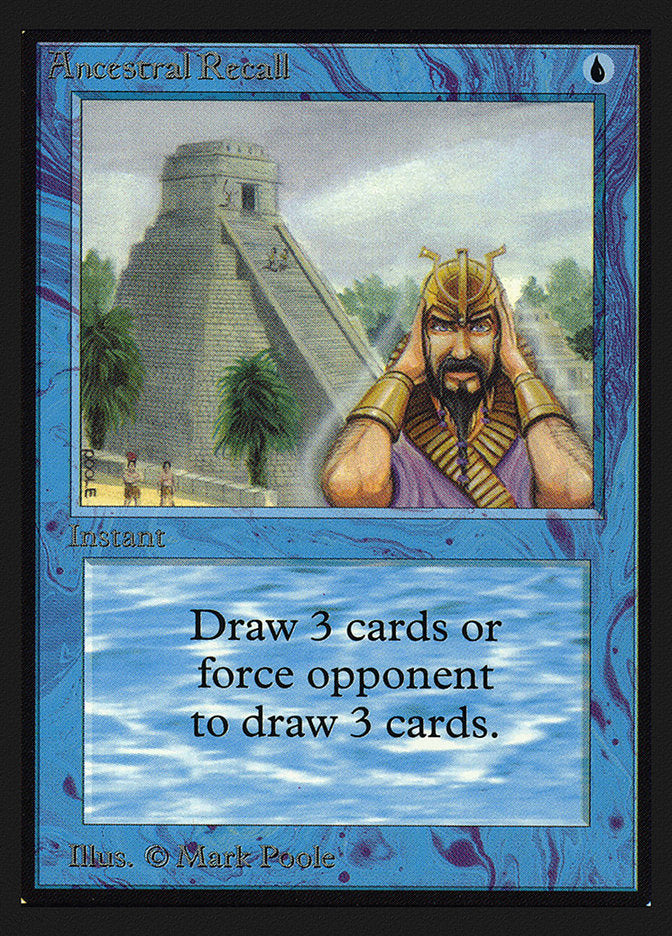 Ancestral Recall [International Collectors' Edition] | Good Games Cannington