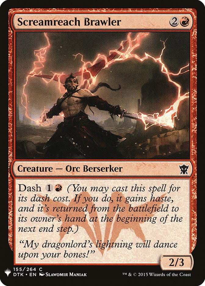 Screamreach Brawler [Mystery Booster] | Good Games Cannington