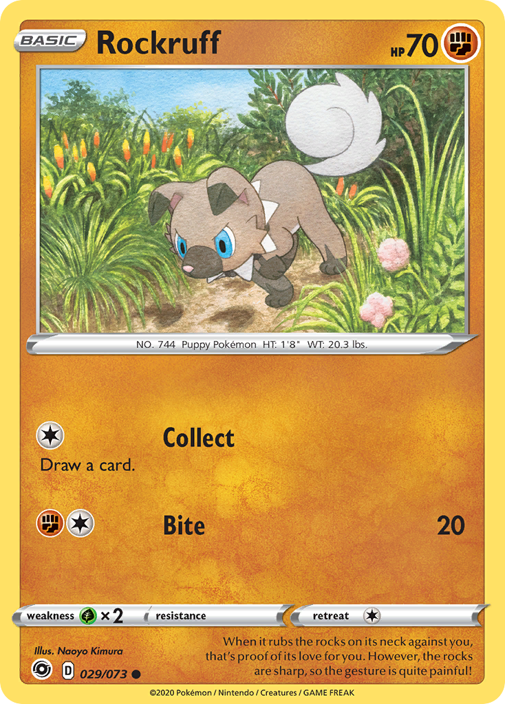 Rockruff (029/073) [Sword & Shield: Champion's Path] | Good Games Cannington