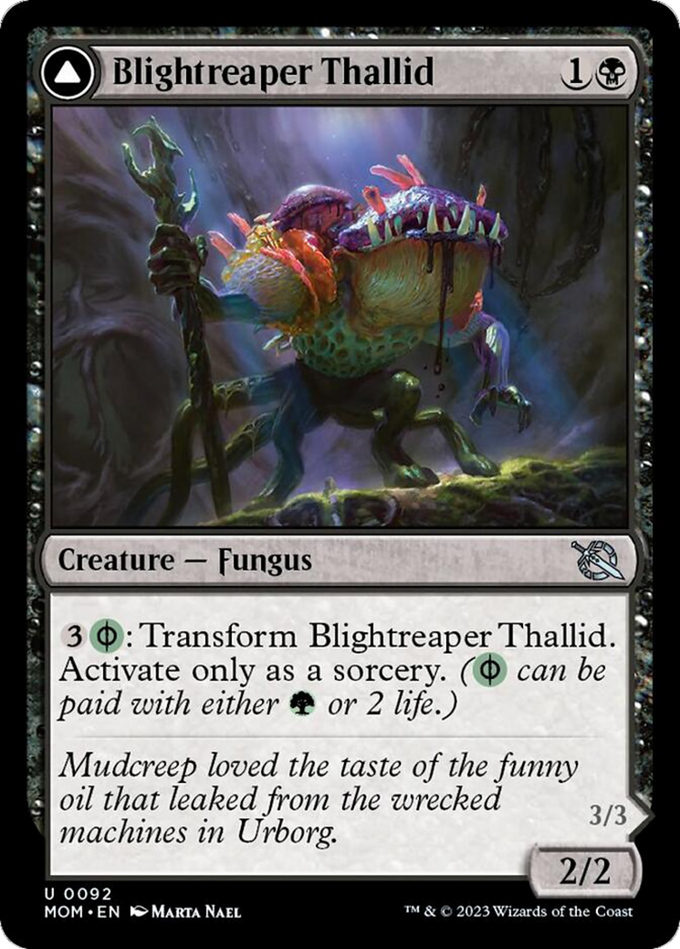 Blightreaper Thallid // Blightsower Thallid [March of the Machine] | Good Games Cannington