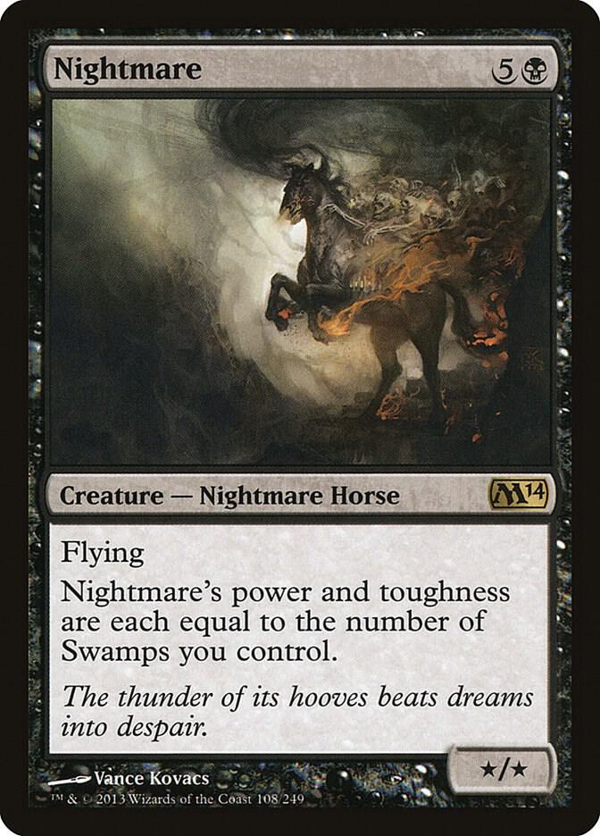 Nightmare 108/249 (Magic 2014 (M14))  | Good Games Cannington