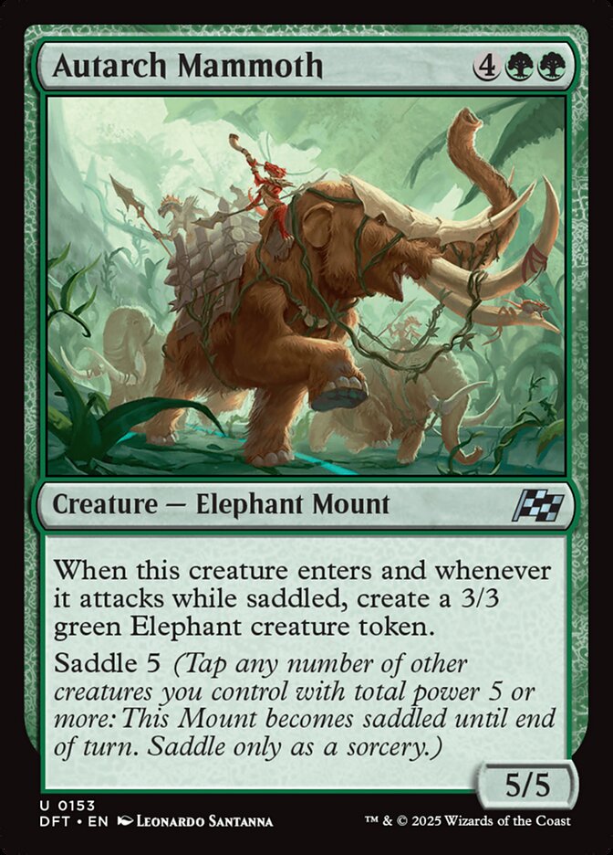 Autarch Mammoth 153/291 (Aetherdrift)  | Good Games Cannington