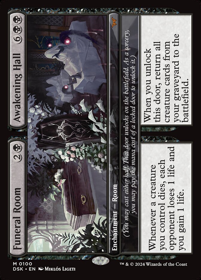 Funeral Room // Awakening Hall 100 (Duskmourn: House of Horror)  | Good Games Cannington