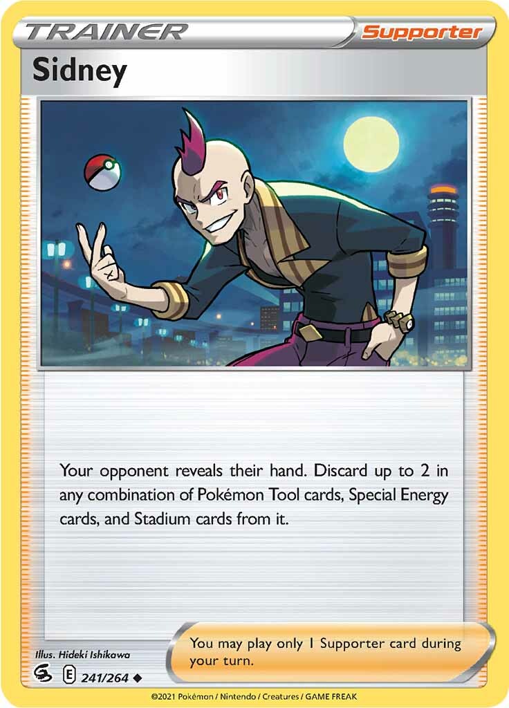 Sidney (241/264) [Sword & Shield: Fusion Strike] | Good Games Cannington