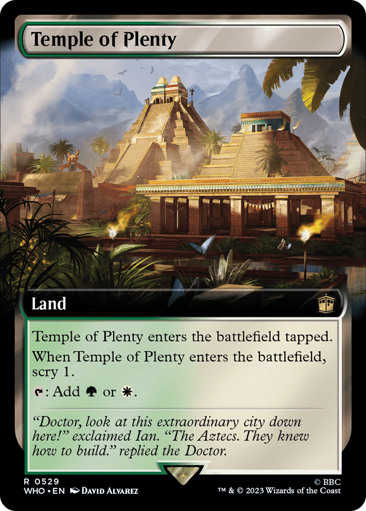 Temple of Plenty (Extended Art) [Doctor Who] | Good Games Cannington